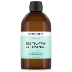 Aceite esencial de Espliego, 100% puro y natural, 500 ml.