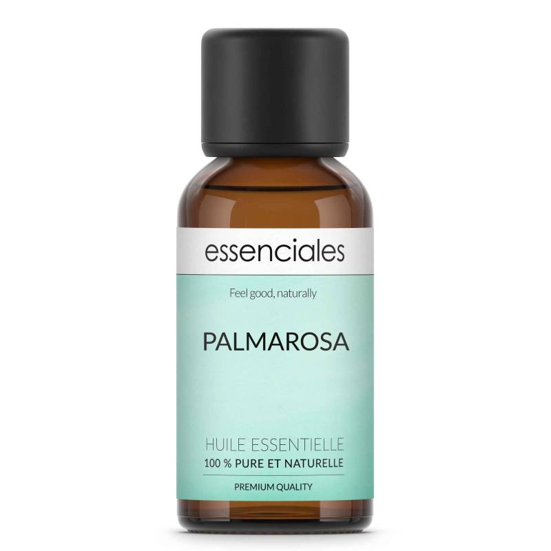 Aceite esencial de Palmarosa, 100% puro y natural, 30 ml.