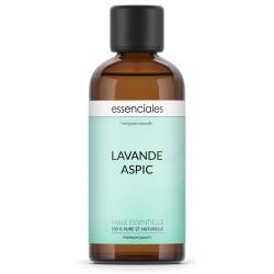 Aceite esencial de Espliego, 100% puro y natural, 100 ml.