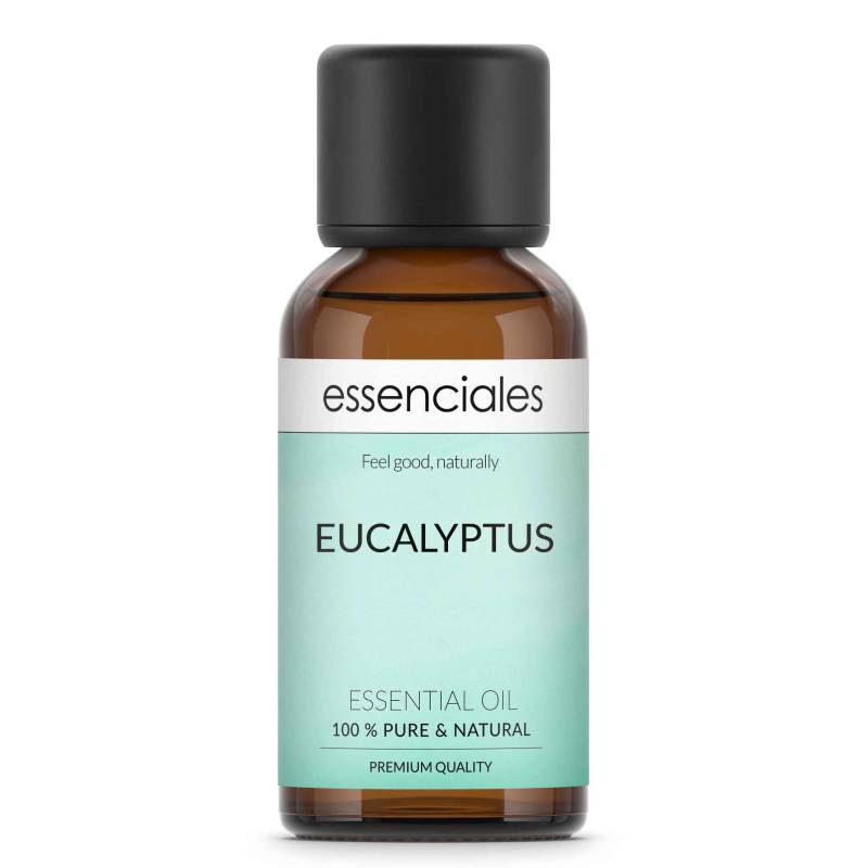 Eucalyptus 100% pure & natural Essential Oil, includes glass pipette dropper, 30 ml.